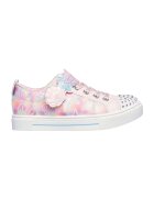 Skechers Pantofi sport de piele ecologica cu model grafic - Roz deschis