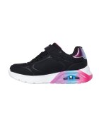 Skechers Pantofi sport de piele ecologica cu velcro Uno Lite 2.0 Vivid - Negru