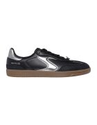 Skechers Pantofi sport de piele ecologica Hotshot - Negru/Argintiu