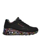 Skechers Pantofi sport de piele ecologica Loving Love - Negru