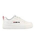 Skechers Pantofi sport de piele ecologica Sport Court 92 - Alb