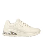 Skechers Pantofi sport de piele ecologica UNO 2-Air Around - Alb fildes