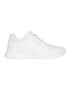 Skechers Pantofi sport de piele ecologica Uno Lite - Alb