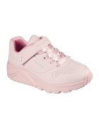Skechers Pantofi sport de piele ecologica Uno Lite Frosty - Roz prafuit
