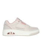 Skechers Pantofi sport de piele Uno Court - Coral/Crem