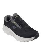 Skechers Pantofi sport de plasa DLux Walker - Negru/Gri