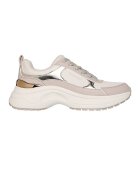 Skechers Pantofi sport demi-wedge cu garnituri cu aspect metalizat Hazel 2 - Gri deschis/Argintiu