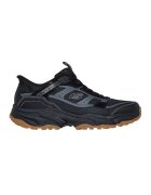 Skechers Pantofi sport demi-wedge din plasa cu sireturi elastice Slip-ins™ - Negru