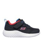 Skechers Pantofi sport din material textil cu detaliu logo Bounder-Techrox - Negru/Roz pastel/Alb optic
