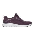 Skechers Pantofi sport din material textil Pure Flex - Violet tyrian