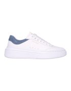 Skechers Pantofi sport din piele ecologica Cordova - Alb/Albastru