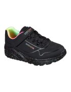 Skechers Pantofi sport din piele ecologica cu inchidere velcro Uno Lite - Negru