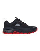 Skechers Pantofi sport din piele ecologica Max Protect - Rosu/Negru