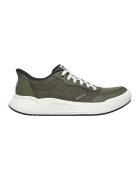 Skechers Pantofi sport din piele ecologica Slip-Ins - Verde masliniu