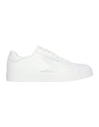 Skechers Pantofi sport din piele si piele ecologica Eden LX - Alb optic
