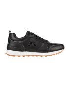 Skechers Pantofi sport din piele si piele ecologica OG 85 - Negru