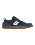 Skechers Pantofi sport din piele si piele intoarsa New Wave Cup - Verde englez