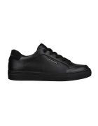 Skechers Pantofi sport din piele Side Street - Negru