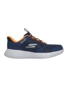 Skechers Pantofi sport din plasa Go Run 400 V2- Turbo - Portocaliu/Bleumarin