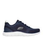 Skechers Pantofi sport din plasa Track Glendor - Bleumarin