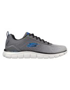 Skechers Pantofi sport din plasa tricotata Track-Ripkent - Gri