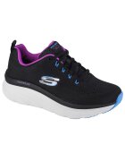 Skechers Pantofi Sport - D'Lux Walker - Fresh Finesse 149368-BKPR - Negru - Negru