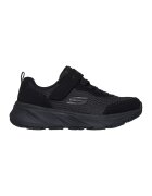 Skechers Pantofi sport Edgeride din plasa cu inchidere velcro - Negru/Negru stins