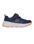 Skechers Pantofi sport Edgeride din plasa cu inchidere velcro - Portocaliu/Albastru inchis