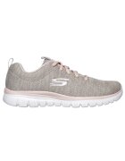 Skechers Pantofi sport femei GRACEFUL-TWISTEDFORTUNE bej