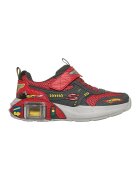 Skechers Pantofi sport Garage cu masinute - Rosu/Galben/Gri inchis