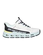 Skechers Pantofi sport Glide-Step Vista Lane Slip-Ins - Negru stins/Albastru glaciar/Alb murdar