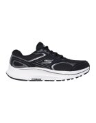 Skechers Pantofi sport Go Run Consistent 2.0 - Advan din material textil cu garnituri de piele - Negru/Alb optic/Argintiu