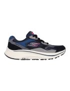 Skechers Pantofi sport Go Run Consistent 2.0- Retro cu insertii de piele intoarsa - Negru/Roz pastel/Albastru royal