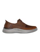 Skechers Pantofi sport Hasting Rory Slip-ins® din piele si piele ecologica - Caramel