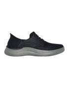 Skechers Pantofi sport Hasting Rory Slip-ins® din piele si piele ecologica - Negru