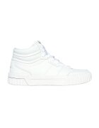 Skechers Pantofi sport high-top de piele ecologica - Alb