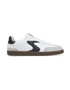 Skechers Pantofi sport Hotshot Pyke cu detalii de piele intoarsa - Alb