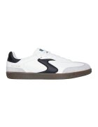 Skechers Pantofi sport Hotshot Pyke cu detalii de piele intoarsa - Alb/Negru/Gri deschis