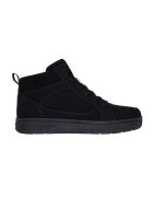Skechers Pantofi sport inalti din piele intoarsa Smooth Street Cozy - Negru