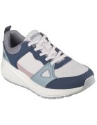 Skechers Pantofi sport low-cut cu segmente din material sintetic - Albastru