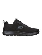 Skechers Pantofi sport low-cut din plasa Summit-Torre - Negru stins