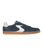Skechers Pantofi sport low-cut Hotshot Azir de piele intoarsa - Albastru inchis/Crem