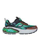 Skechers Pantofi sport Mega Craft cu velcro - Maro/Verde deschis