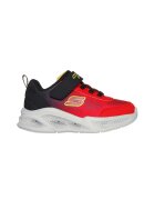 Skechers Pantofi sport Meteor-Lights - Krendox cu aspect contrastant - Rosu/Negru