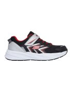 Skechers Pantofi sport Microspec Tread din plasa cu garnituri sintetice - Rosu/Negru/Gri deschis