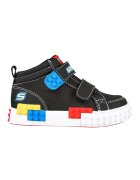 Skechers Pantofi sport mid-cut cu velcro Kool Bricks - Negru