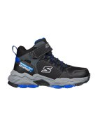 Skechers Pantofi sport mid-high impermeabili Drollix-Ventureru - Negru/Gri/Albastru royal