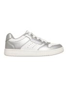 Skechers Pantofi sport Quick Streeet low cut - Alb/Argintiu