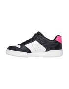 Skechers Pantofi sport Quick Street de piele ecologica cu velcro - Negru