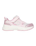 Skechers Pantofi sport Retro-Graph cu strat exterior de plasa si piele ecologica - Roz pastel/Alb murdar
